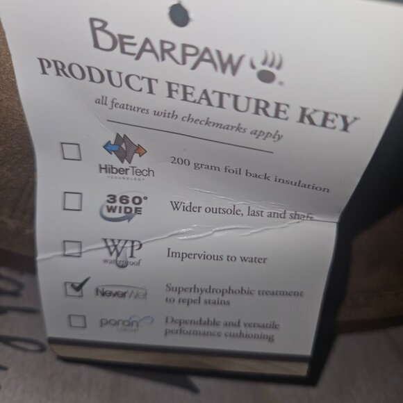 Women's Size 10 BearPaw Boots - Picture 5 of 6